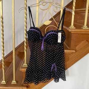 Bisou Bisou see through/lace camisole